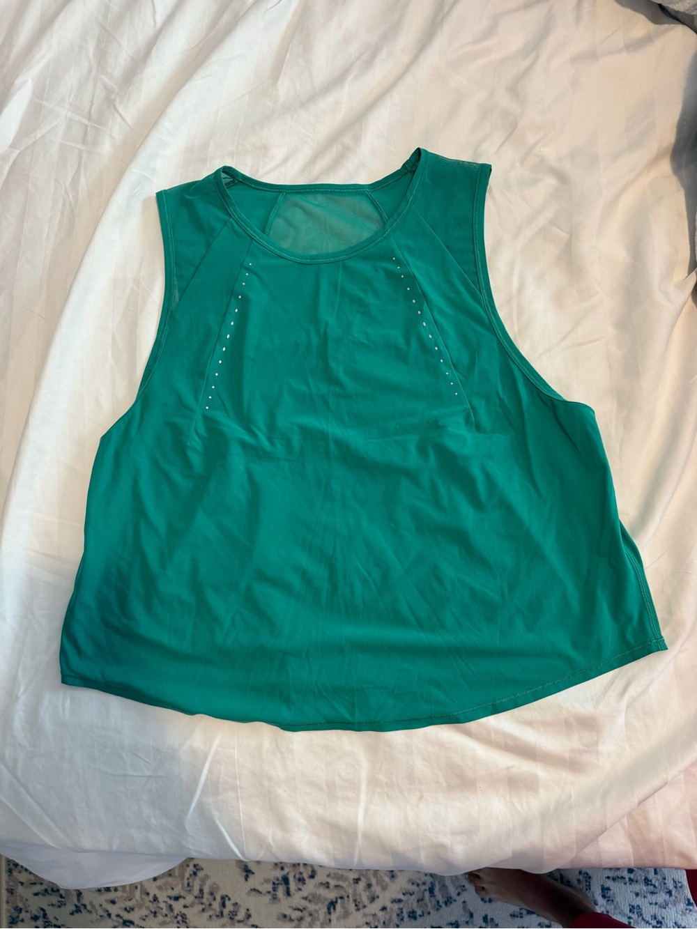 lululemon athletica Teal Sleeveless Workout Tank